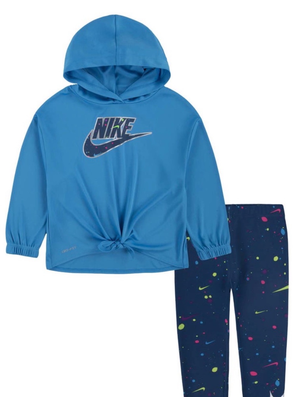 Nike Youth Dri-FIT Bright Blue Athletic Top